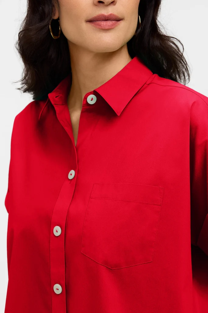 Abigail No Iron Stretch Short Sleeve Shirt - Image 11