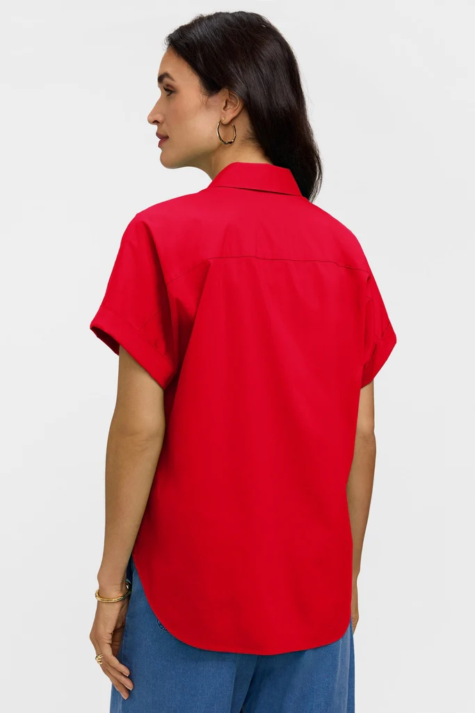 Abigail No Iron Stretch Short Sleeve Shirt - Image 13