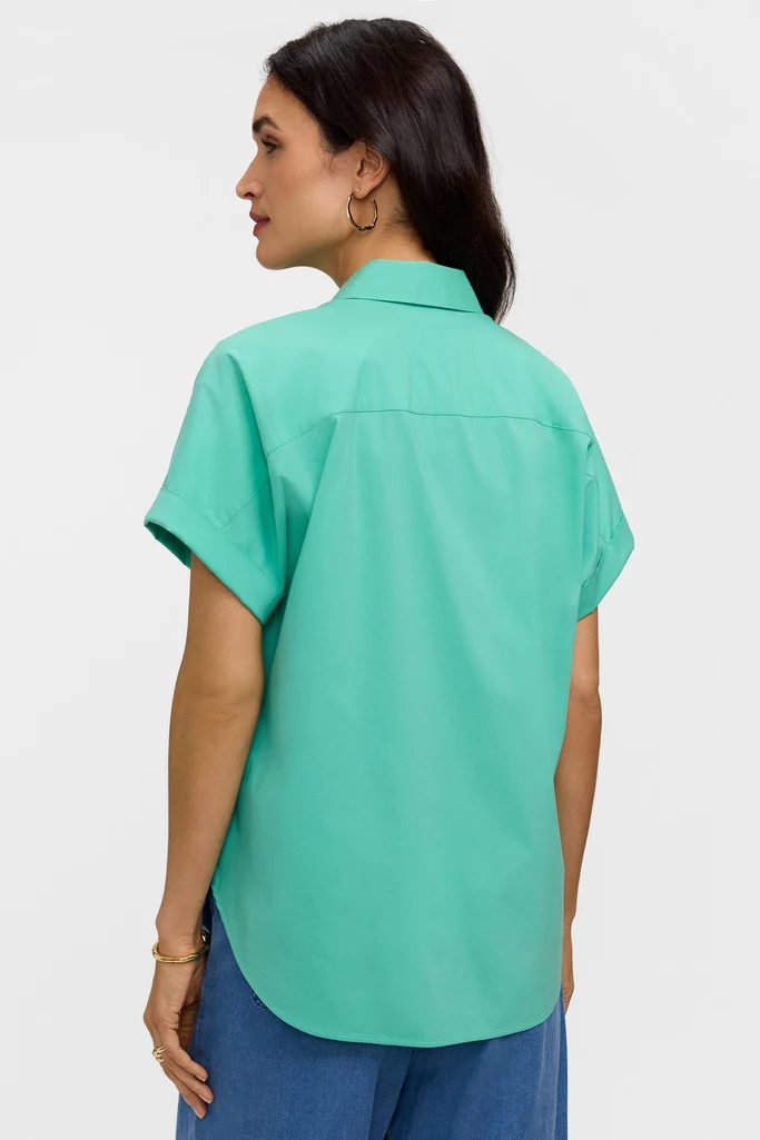 Abigail No Iron Stretch Short Sleeve Shirt - Image 25
