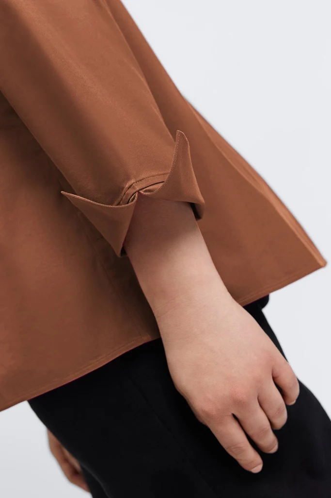 Agnes Plus No Iron Stretch Long Sleeve Popover Shirt - Image 27