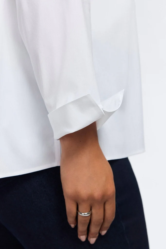 Agnes Plus No Iron Stretch Long Sleeve Popover Shirt - Image 38