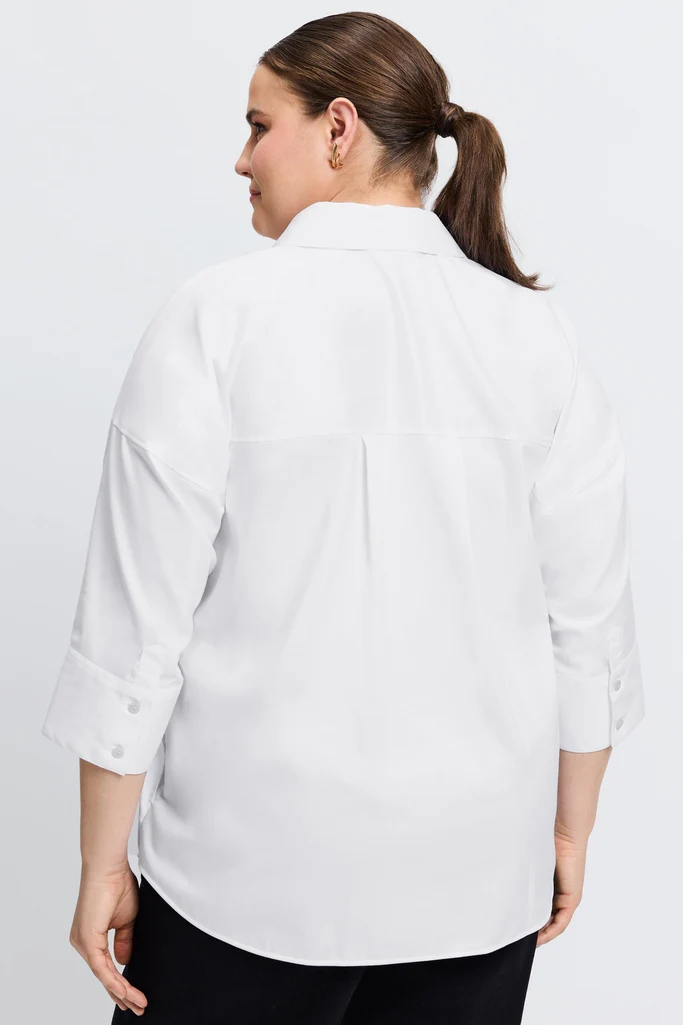 Avery Plus Stretch Matte Sateen 3/4 Sleeve Shirt - Image 18