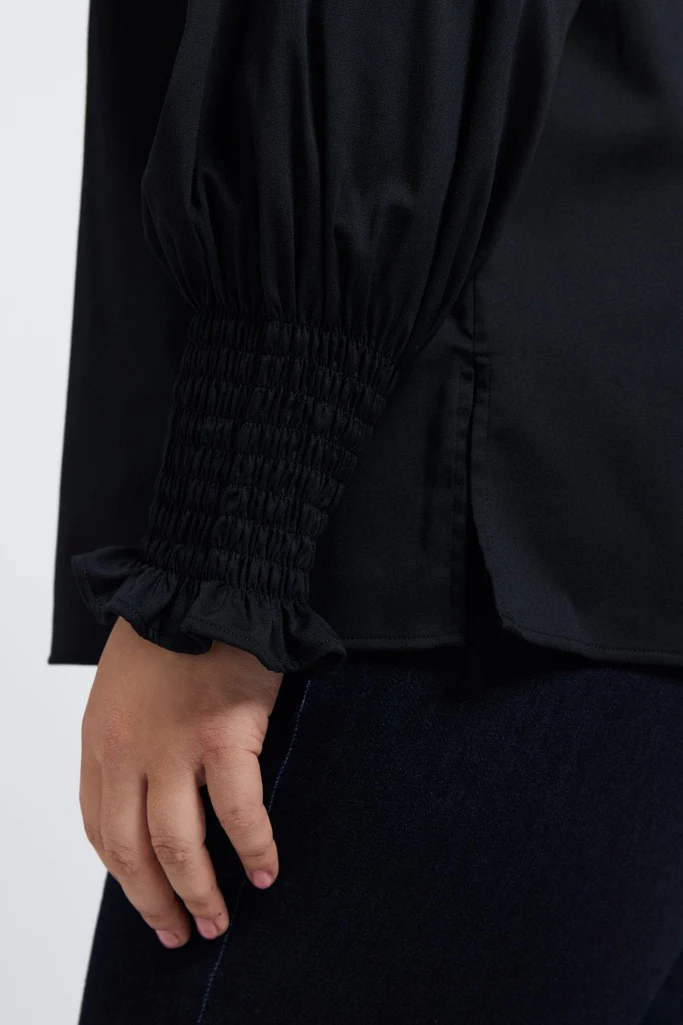 Avril Plus Stretch Matte Sateen Long Sleeve Shirt - Image 14