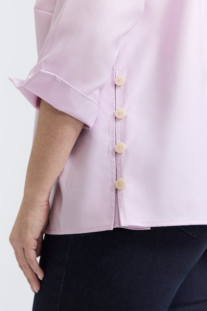 Beatrice Plus Cavalry Twill 3/4 Sleeve Shirt - Image 11