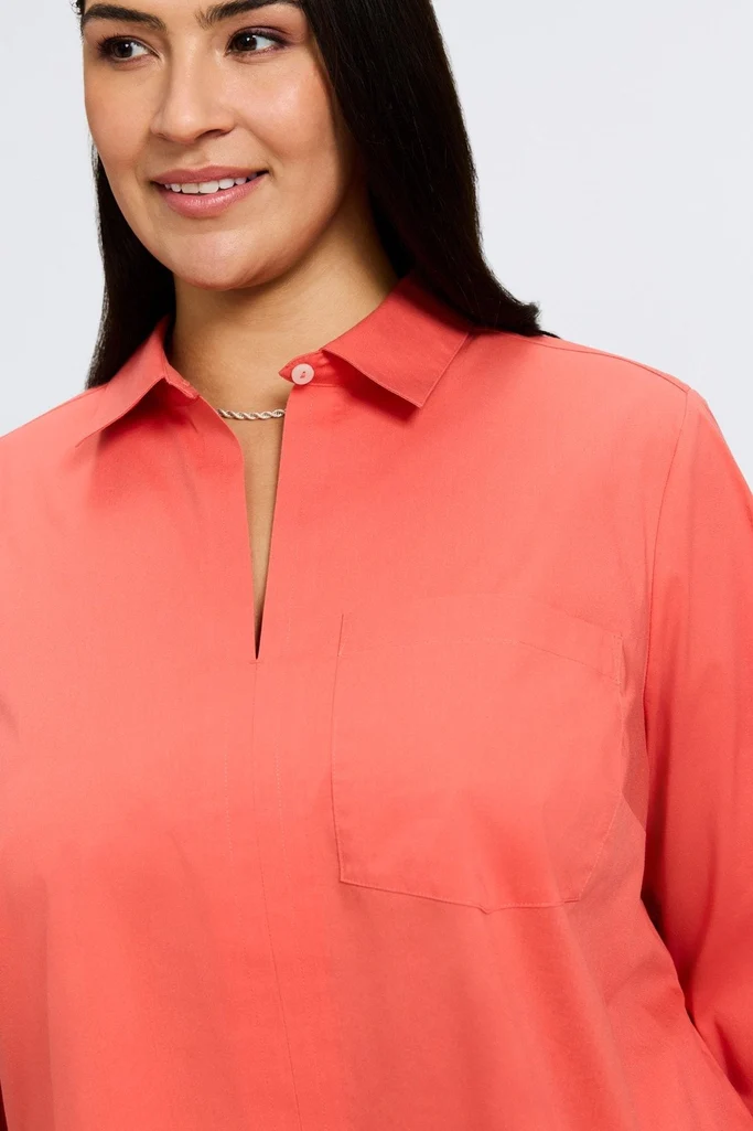 Bella Plus No Iron Stretch Long Sleeve Shirt - Image 13