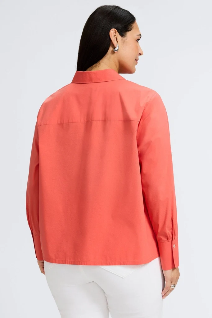 Bella Plus No Iron Stretch Long Sleeve Shirt - Image 16