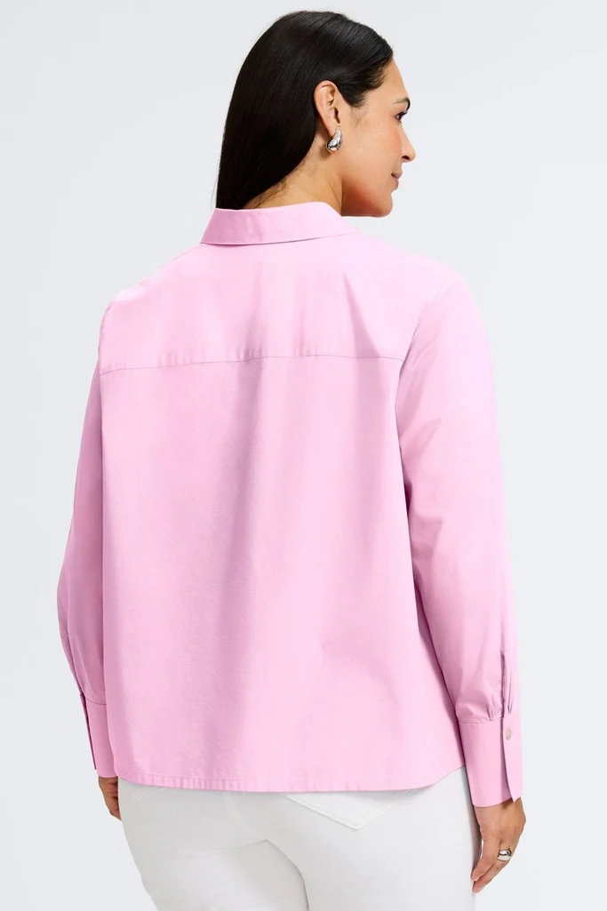 Bella Plus No Iron Stretch Long Sleeve Shirt - Image 20