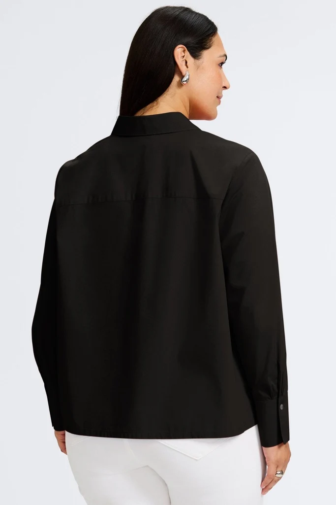 Bella Plus No Iron Stretch Long Sleeve Shirt - Image 7