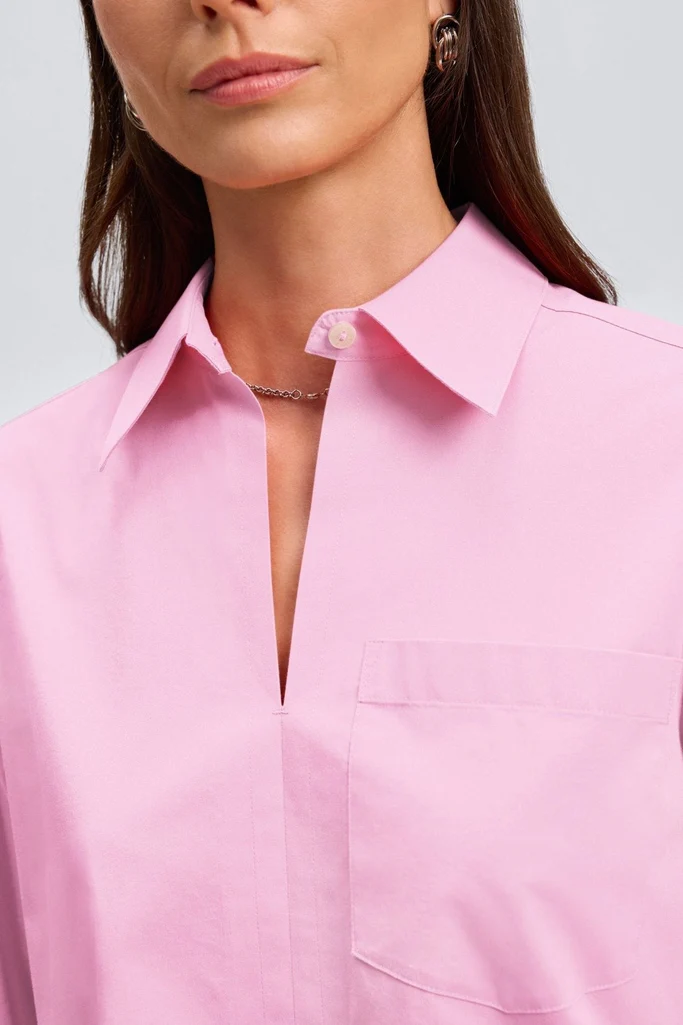 Bella No Iron Stretch Long Sleeve Shirt - Image 25