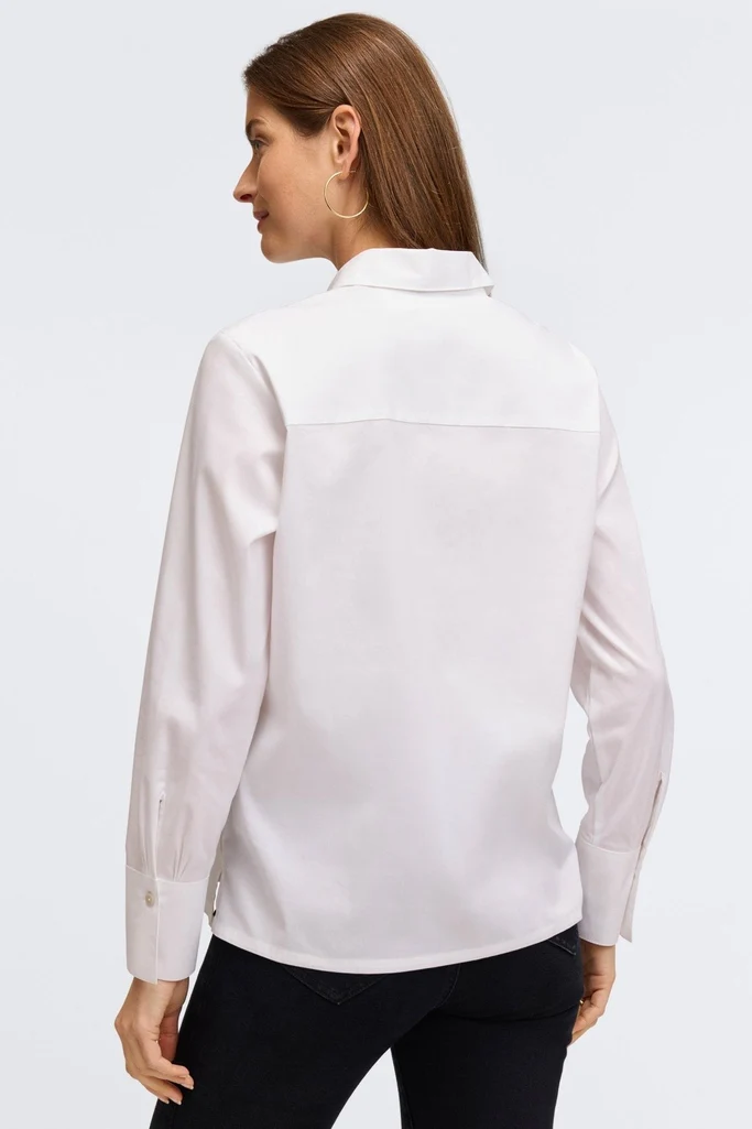 Bella No Iron Stretch Long Sleeve Shirt - Image 3