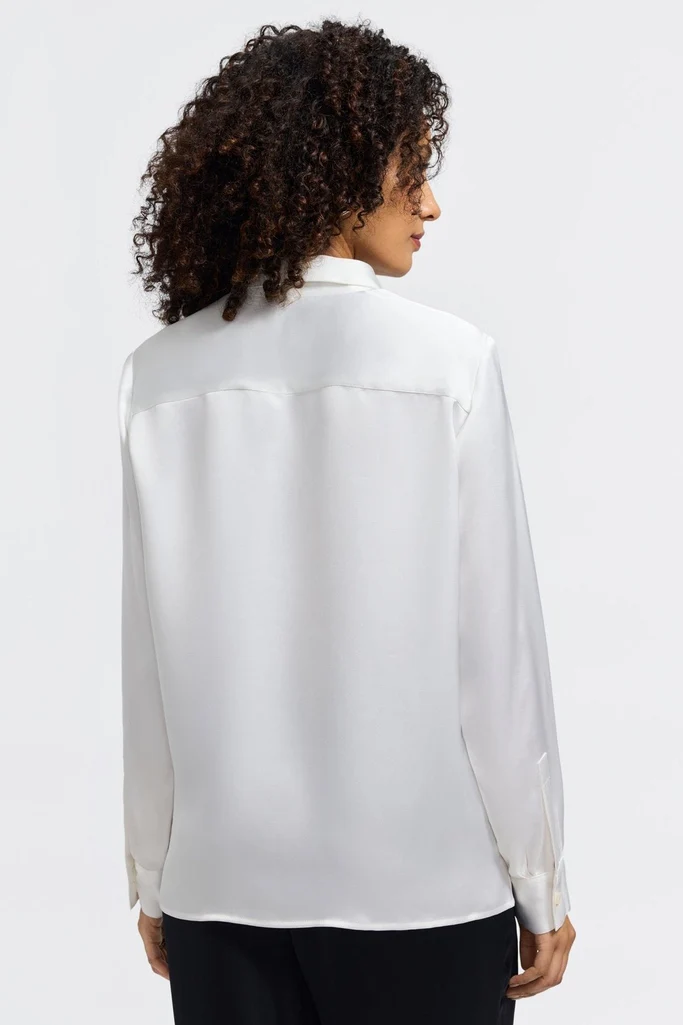 Bianca Beyond Silk Long Sleeve Shirt - Image 11
