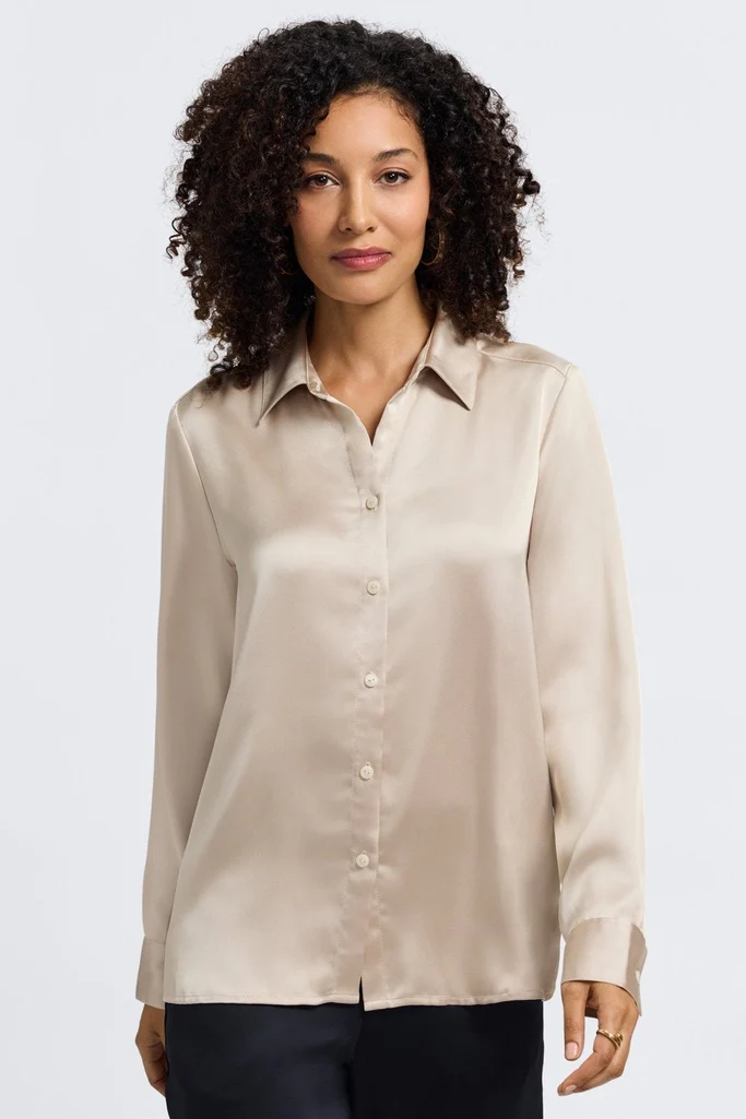 Bianca Beyond Silk Long Sleeve Shirt - Image 17