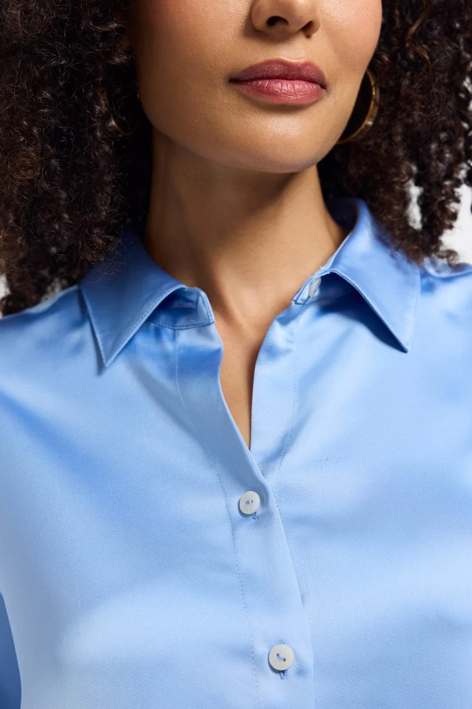 Bianca Beyond Silk Long Sleeve Shirt - Image 3