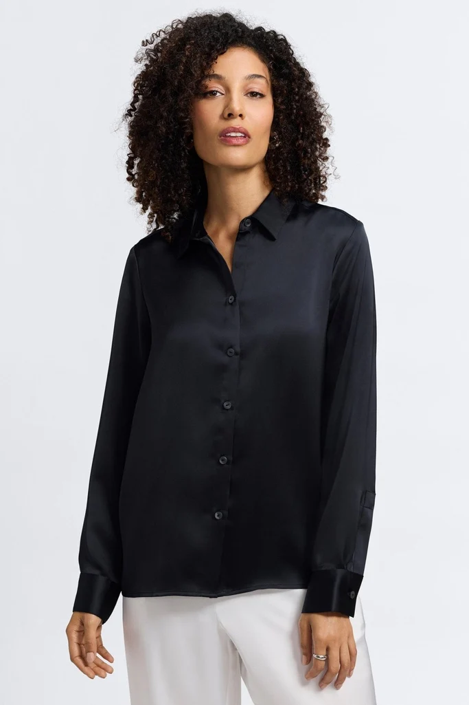 Bianca Beyond Silk Long Sleeve Shirt - Image 5
