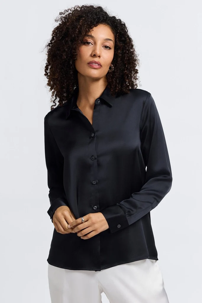 Bianca Beyond Silk Long Sleeve Shirt - Image 6