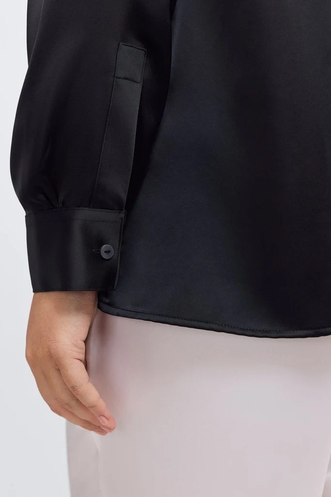 Bianca Plus Beyond Silk Long Sleeve Shirt - Image 13