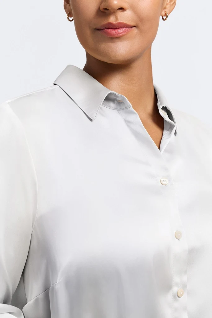 Bianca Plus Beyond Silk Long Sleeve Shirt - Image 16