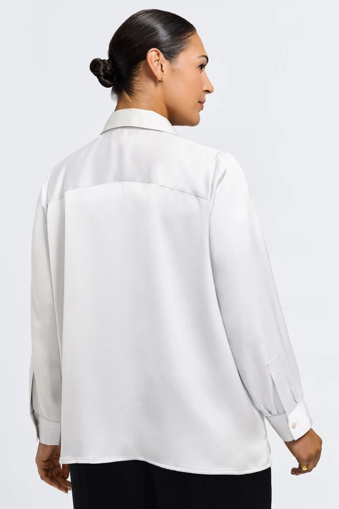 Bianca Plus Beyond Silk Long Sleeve Shirt - Image 18