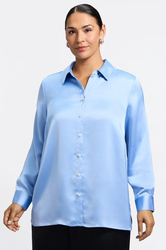 Bianca Plus Beyond Silk Long Sleeve Shirt - Image 5