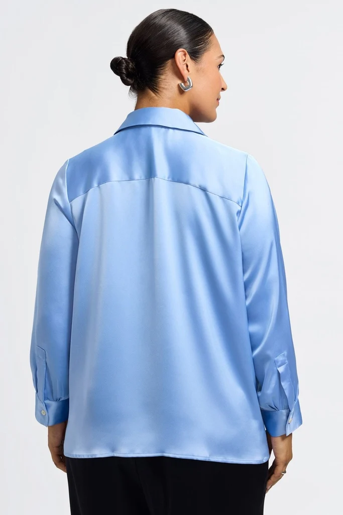 Bianca Plus Beyond Silk Long Sleeve Shirt - Image 9