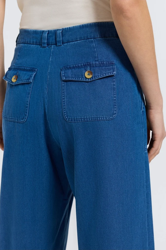 Blaire Tencel® Denim Full Length Trouser - Image 3