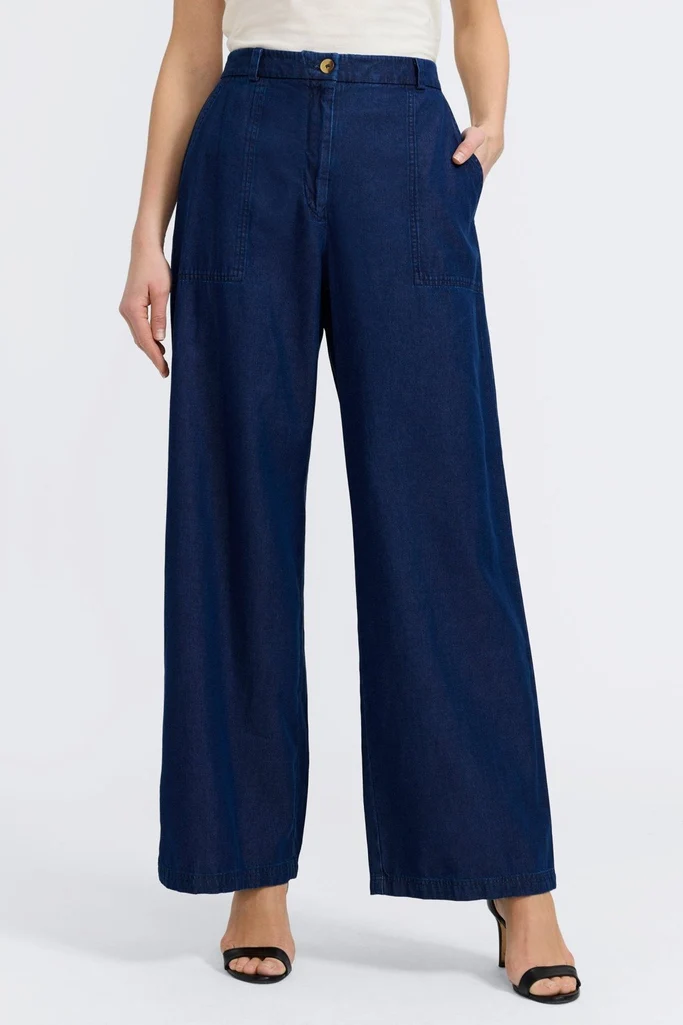 Blaire Tencel® Denim Full Length Trouser - Image 5