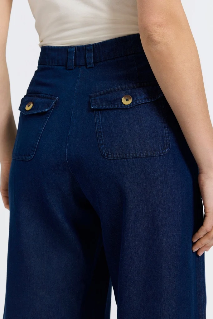 Blaire Tencel® Denim Full Length Trouser - Image 7