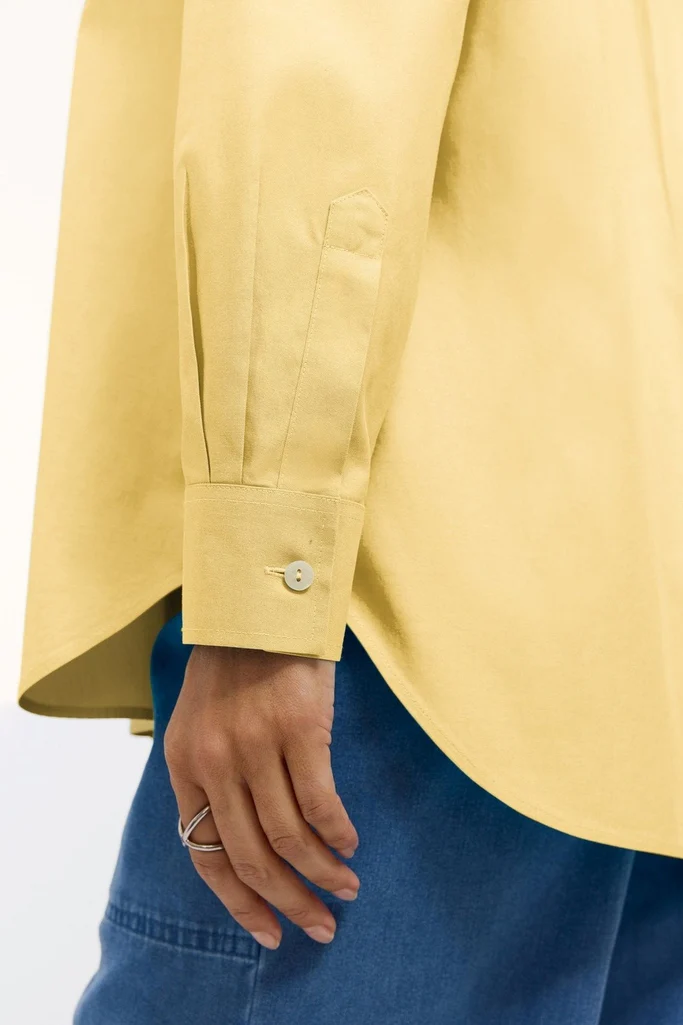 Boyfriend No Iron Pinpoint Long Sleeve Tunic - Image 25