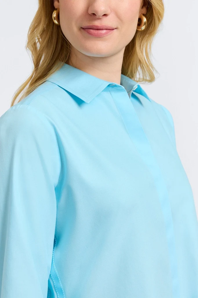 Brooke No Iron Pinpoint 3/4 Sleeve Shirt - Image 12