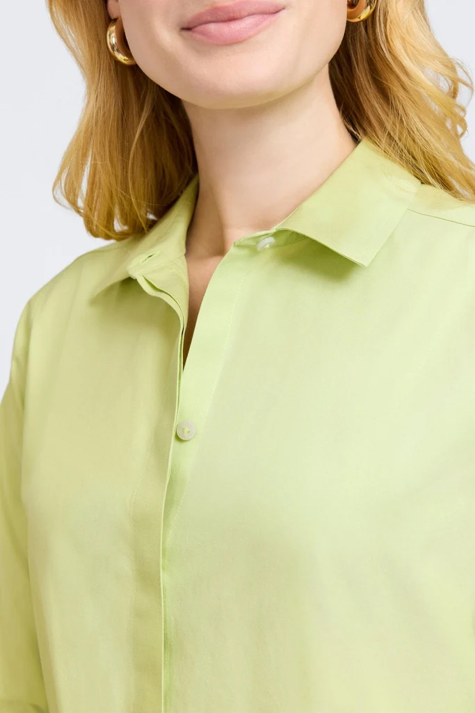 Brooke No Iron Pinpoint 3/4 Sleeve Shirt - Image 15