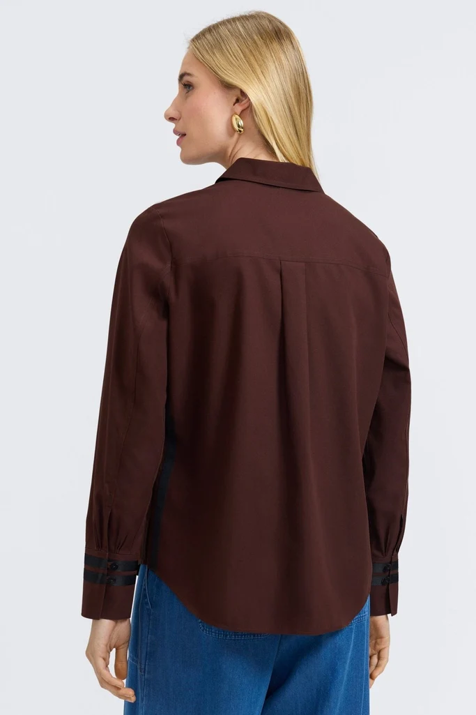 Brooke No Iron Pinpoint Long Sleeve Shirt - Image 10
