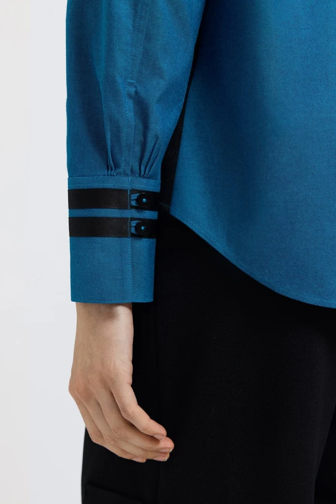 Brooke No Iron Pinpoint Long Sleeve Shirt - Image 14