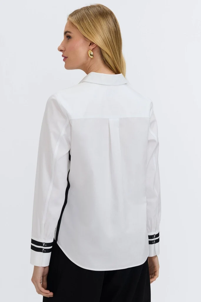 Brooke No Iron Pinpoint Long Sleeve Shirt - Image 3