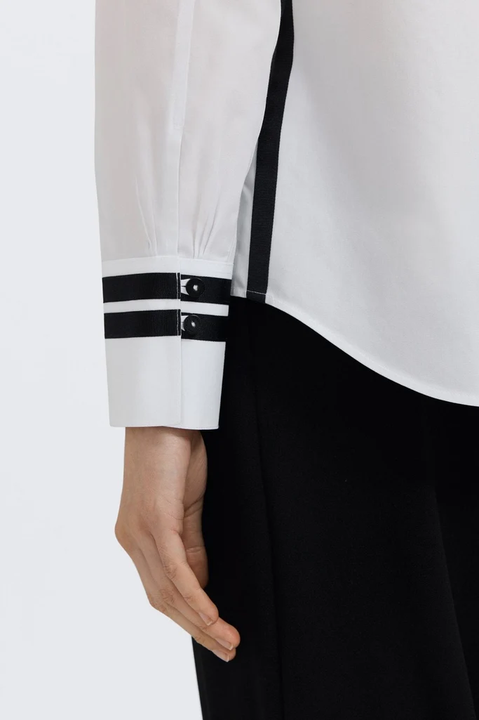 Brooke No Iron Pinpoint Long Sleeve Shirt - Image 5