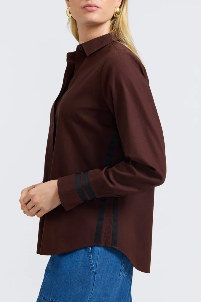 Brooke No Iron Pinpoint Long Sleeve Shirt - Image 8