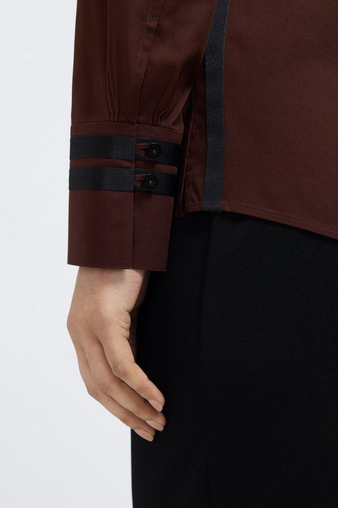 Brooke Plus No Iron Pinpoint Long Sleeve Shirt - Image 10