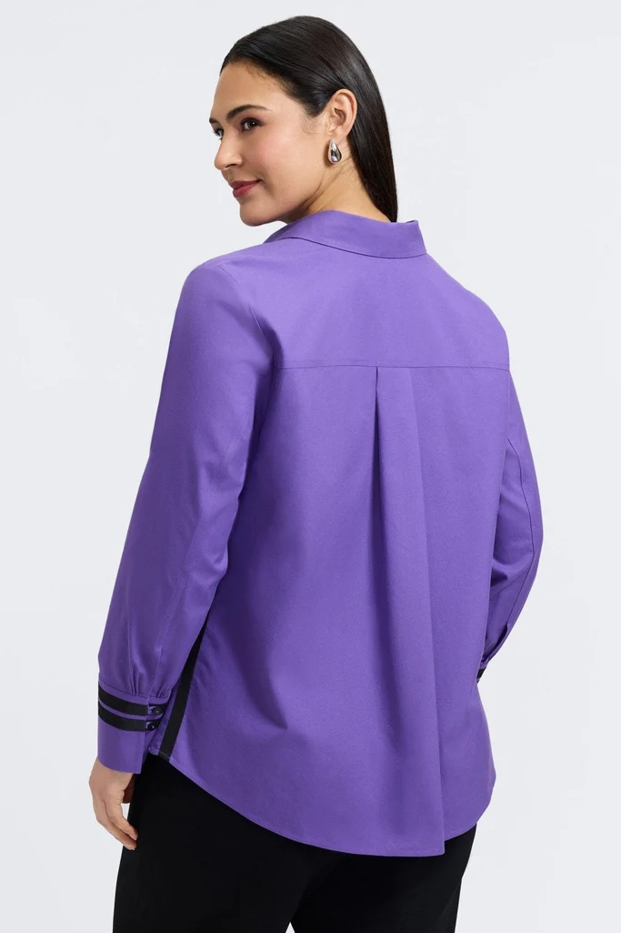 Brooke Plus No Iron Pinpoint Long Sleeve Shirt - Image 16