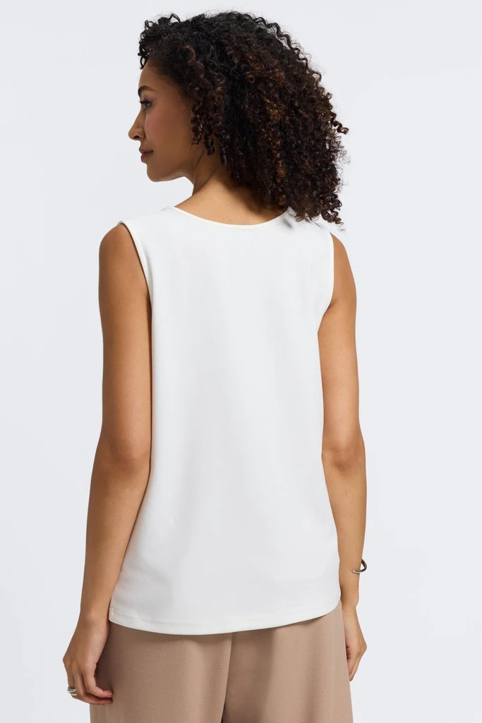 Callie Knit Crepe Reversible Sleeveless Tank - Image 17