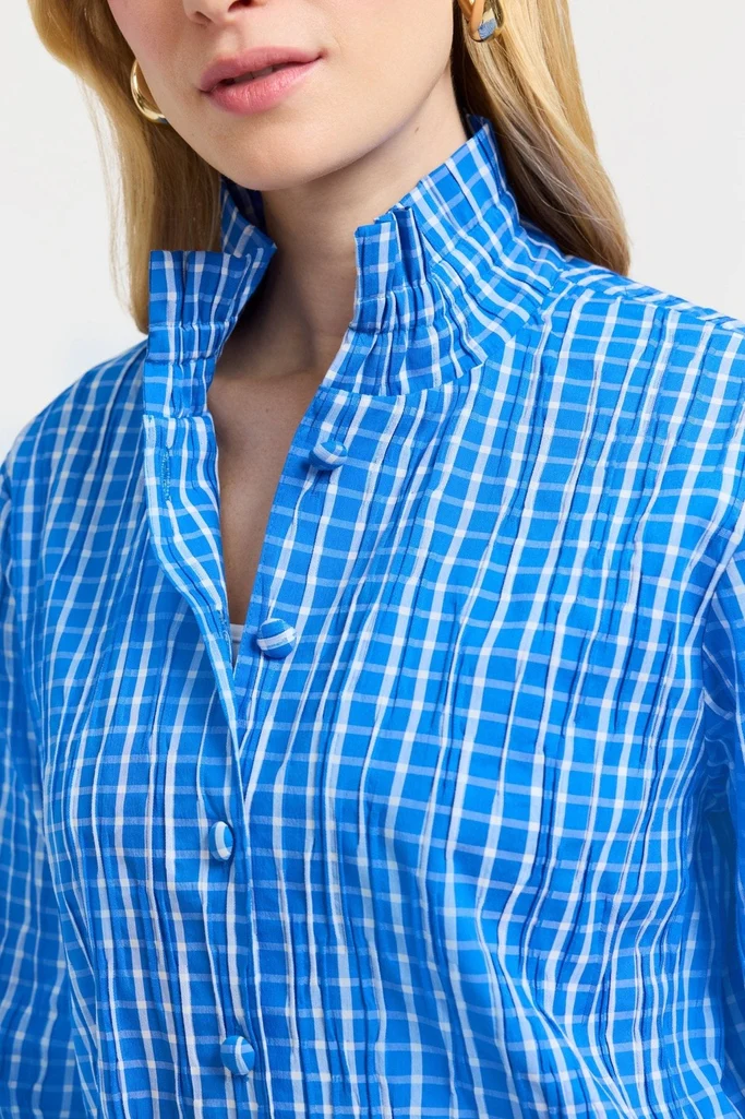 Carolina Crinkle 3/4 Sleeve Shirt Jacket - Image 15