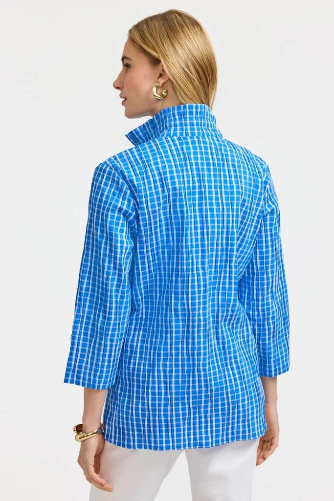 Carolina Crinkle 3/4 Sleeve Shirt Jacket - Image 18