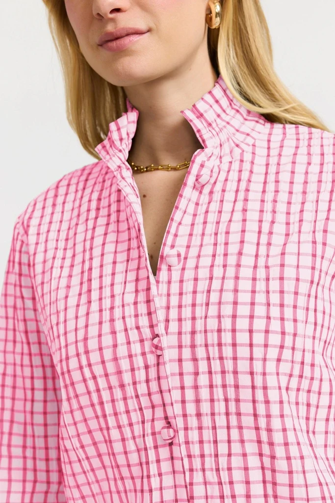 Carolina Crinkle 3/4 Sleeve Shirt Jacket - Image 22