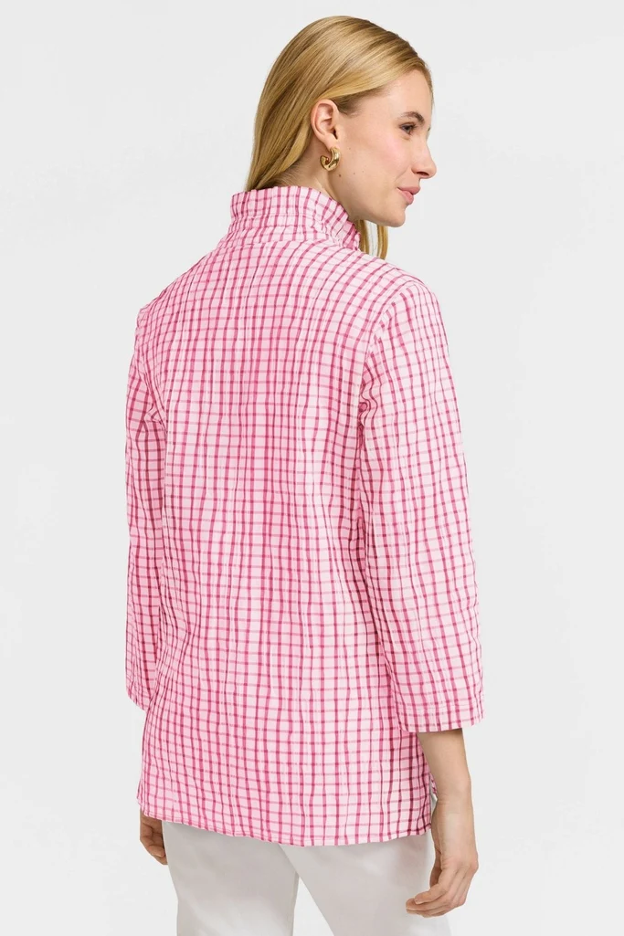Carolina Crinkle 3/4 Sleeve Shirt Jacket - Image 23