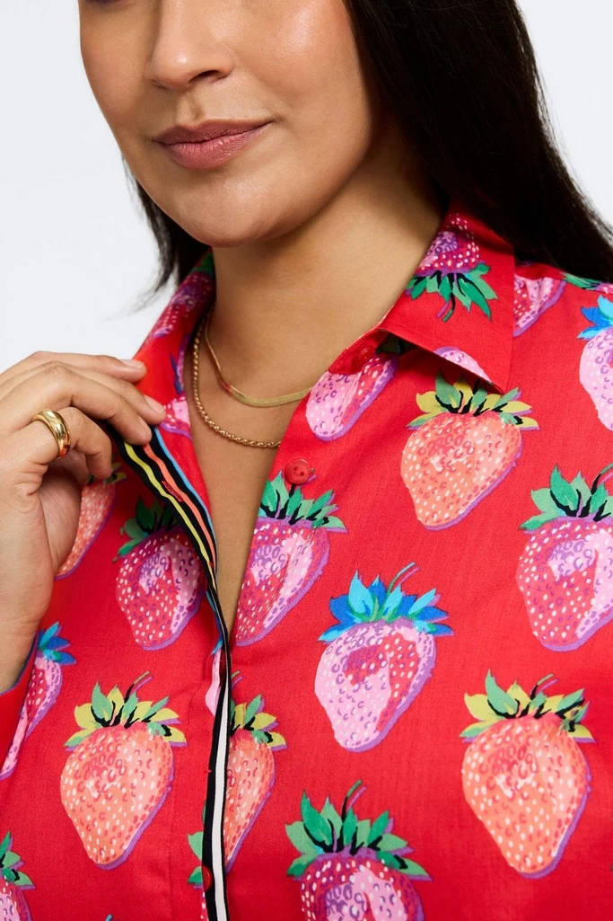 Charlie Plus Strawberry Delight Long Sleeve Shirt - Image 6