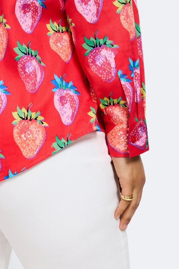 Charlie Plus Strawberry Delight Long Sleeve Shirt - Image 7