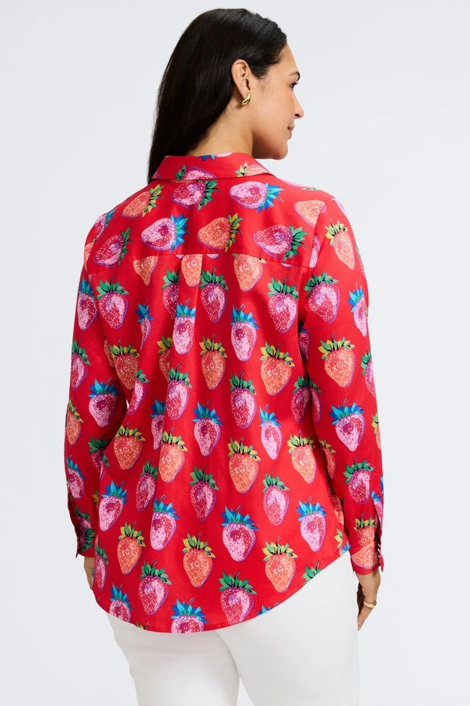 Charlie Plus Strawberry Delight Long Sleeve Shirt - Image 8