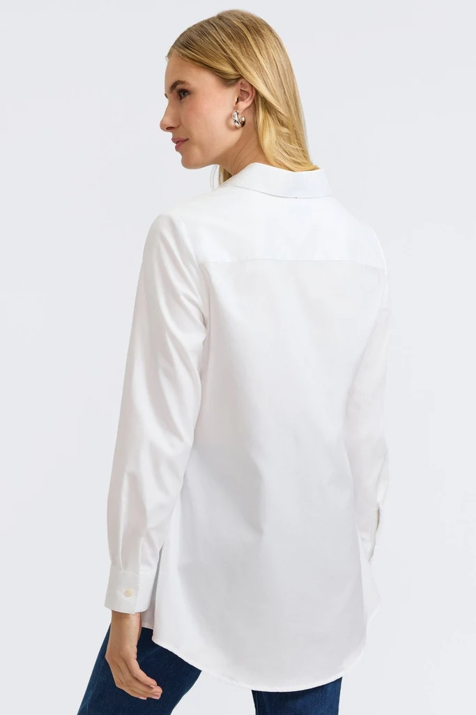 Cici Cavalry Twill Long Sleeve Tunic - Image 10