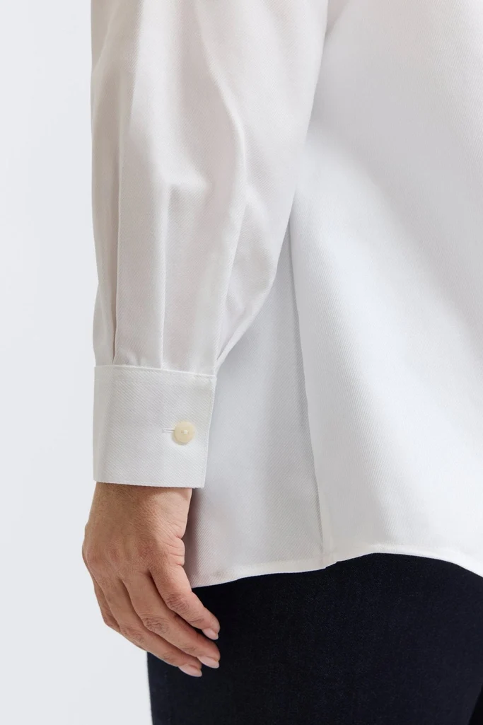 Cici Plus Cavalry Twill Long Sleeve Tunic - Image 4
