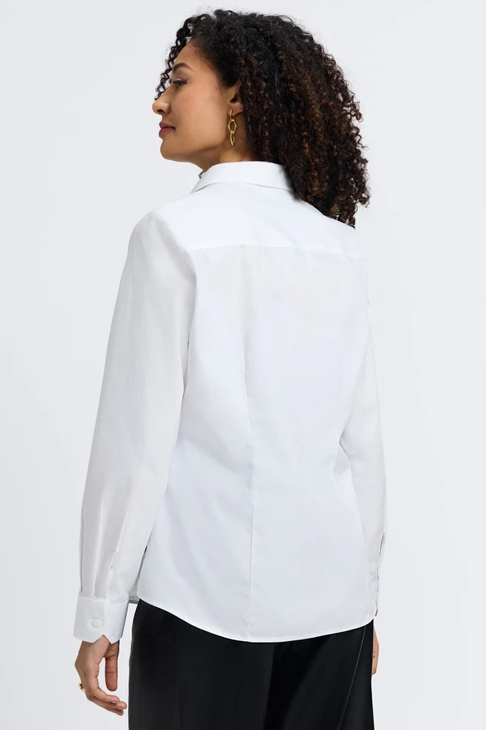 Dianna No Iron Pinpoint Long Sleeve Shirt - Image 4