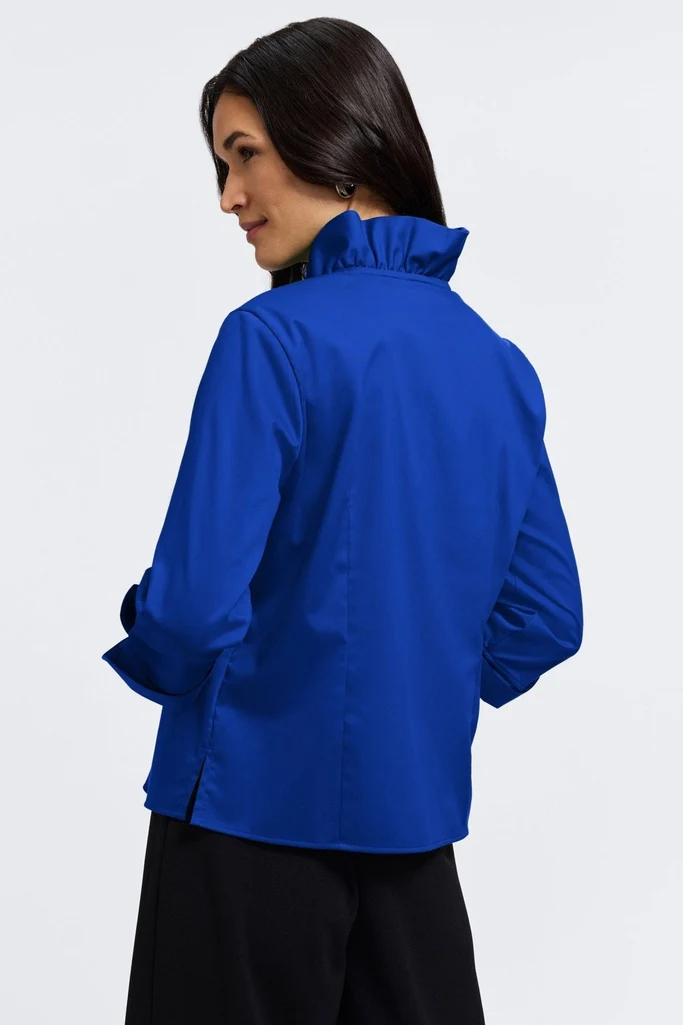 Edith Stretch Matte Sateen 3/4 Sleeve Shirt - Image 20