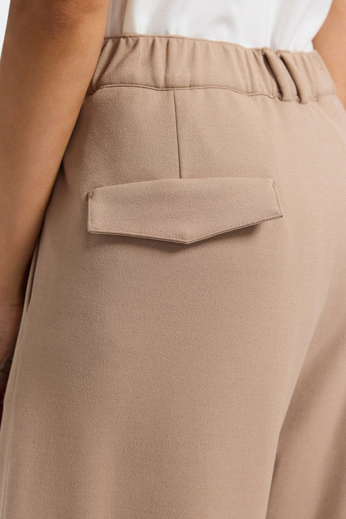 Elizabeth Knit Crepe Cargo Pants - Image 4
